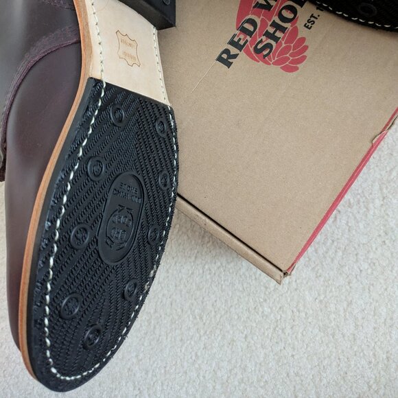 Red Wing Beckman Boot in Black Cherry, 11D - Picture 10 of 16